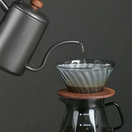 Artisan Coffee Brewing Mastery: Deluxe Wooden Set for Elevated Experiences - Très Elite