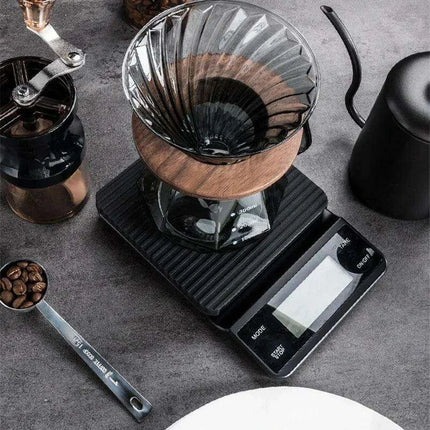 Artisan Coffee Brewing Mastery: Deluxe Wooden Set for Elevated Experiences - Très Elite