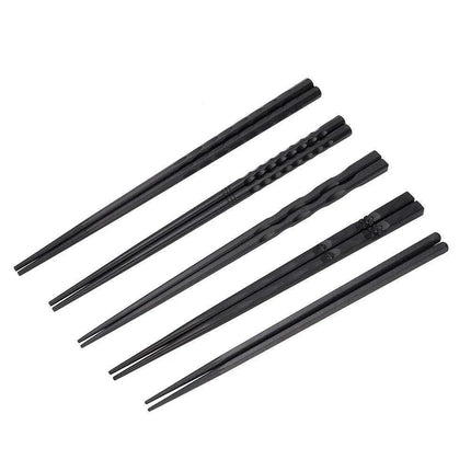 Artisan Crafted Non-slip Alloy Chopsticks with Distinctive Patterns - Très Elite