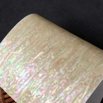 Artisan Flexible Mother of Pearl Inlay Sheet - 24cm x 14cm.