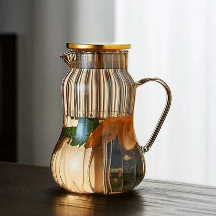 Artisan Glass Teapot Set with Precision Filter and Electric Pottery Heater for Traditional Kung Fu Tea Brewing - Très Elite