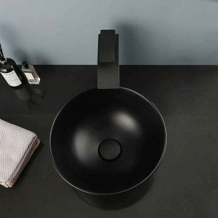 Artisan Hand-Painted Tempered Glass Sink Ensemble with Modern Chrome Faucet - Très Elite