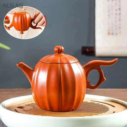 Artisan Handcrafted Mud Teapot - Dual Capacity Infuser with Precision Brewing System - Très Elite