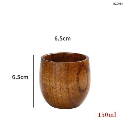 Artisan Japanese Sour Jujube Wood Beverage Mug Set - Très Elite