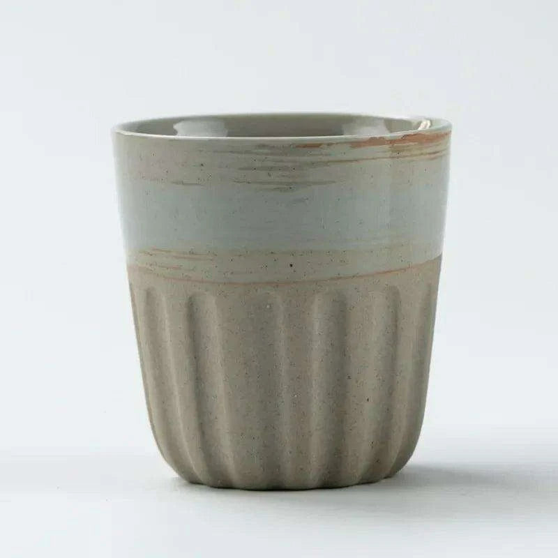 Artisan Japanese Stoneware Gradient Mugs - Ideal for Coffee and Tea Lovers - Très Elite