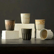 Artisan Japanese Stoneware Gradient Mugs - Ideal for Coffee and Tea Lovers - Très Elite