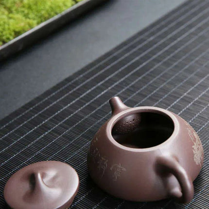 Artisan Purple Clay Kung Fu Tea Set for Authentic Puer Brewing - Très Elite