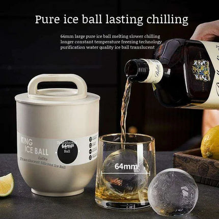 Artisan Sphere Ice Maker - Enhance Your Beverage Experience - Très Elite