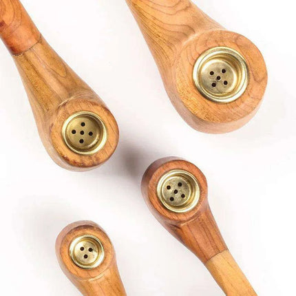 Artisan Wooden Tobacco Pipe: Elevate Your Smoking Experience with Timeless Craftsmanship - Très Elite