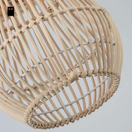 Artisan Woven Rattan Mushroom Pendant Light: A Rustic Delight for Your Home - Très Elite