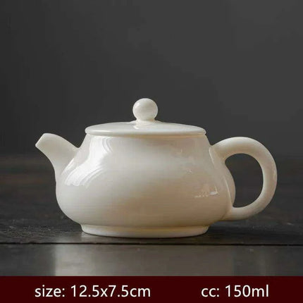 Artisan Xishi Tea Experience: Exquisite Hand-Painted Teapot Set with Premium Filter - Très Elite