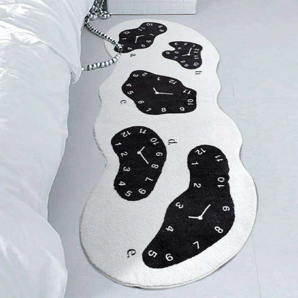 Artisanal Charm: Handcrafted Irregular Area Rug for Exceptional Living Spaces..