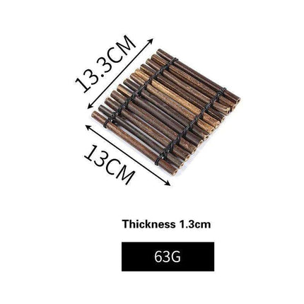 Artistic Bamboo Sushi Platter - Elegant Japanese Serving Tray - Très Elite