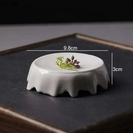 Artistic Heat Retention Plate for Molecular Gastronomy - Elegant Serving Dish for Desserts and Butter in Fine Dining - Très Elite