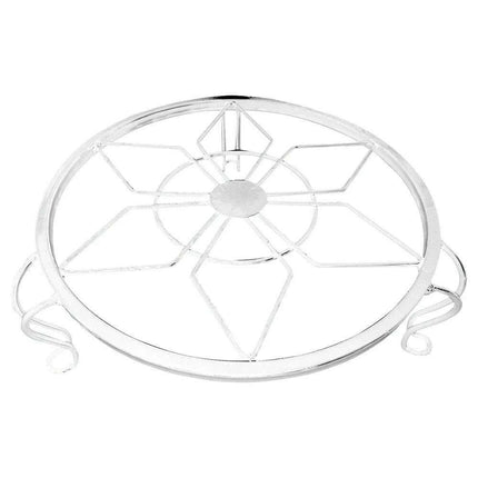 Artistic Hollow Iron Plant Stand - Stylish Display for Indoor and Outdoor Plants - Très Elite