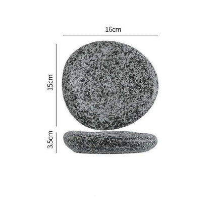 Artistic Japanese Ceramic Plate Set for Sophisticated Dining Moments - Très Elite