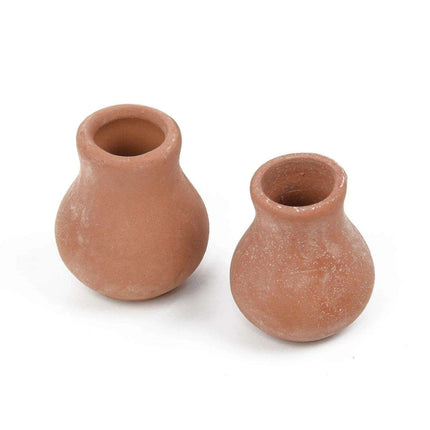 Artistic Terracotta Planter Set - Ideal for Succulents and Creative Projects- Très Elite- Très Elite