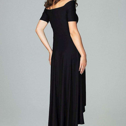 Asymmetrical Charm Cocktail Dress - Très Elite