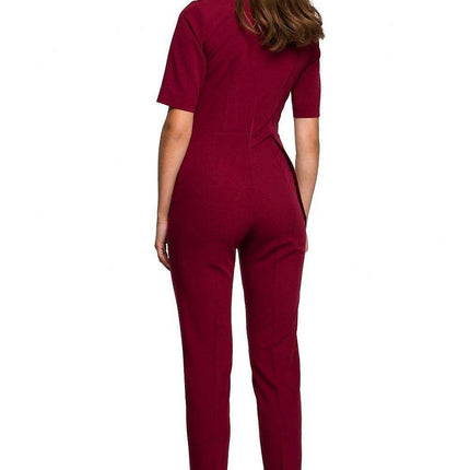Asymmetrical Elegance Bodysuit with Envelope Neckline - Très Elite