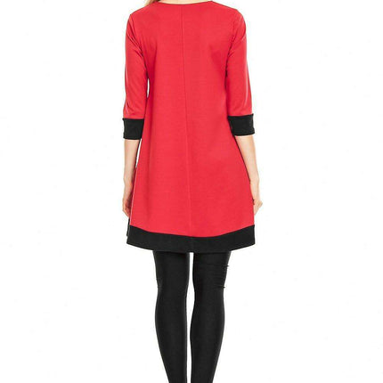 Asymmetrical Elegance: Maternity Dress - Made in Europe - Très Elite