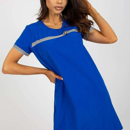 Asymmetrical Elegance: The Cotton Daydress Lakerta - Très Elite
