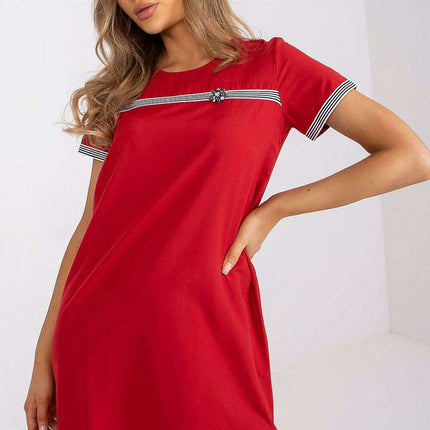 Asymmetrical Elegance: The Cotton Daydress Lakerta - Très Elite