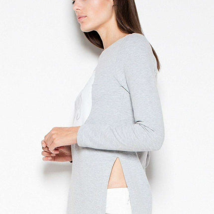 Asymmetrical Graphic Slim-Fit Venaton Hoodie - Très Elite