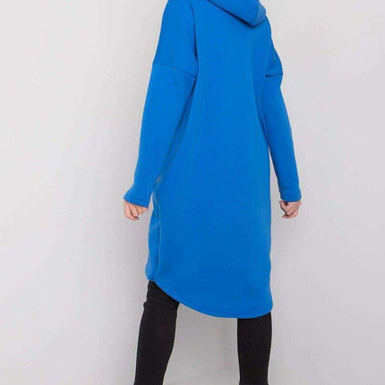 Asymmetrical Hooded Zip-Up Sweatshirt for Women - Très Elite