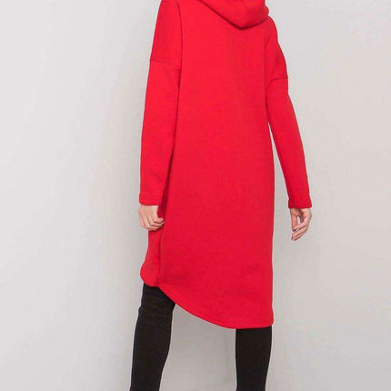 Asymmetrical Hooded Zip-Up Sweatshirt for Women - Très Elite