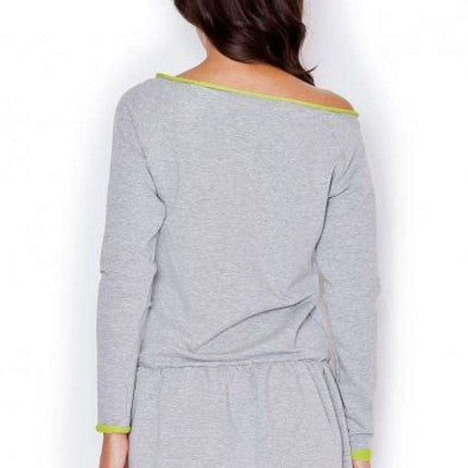 Athleisure Elegance Waist-Tie Mini Dress for Effortless Fashion - Très Elite