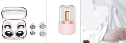 Atmosphere Light Humidifier Candlelight Aroma Diffuser Portable 120ml Electric USB Air Humidifier Cool Mist Maker Fogger 8-12 Hours With LED Night Light - Très Elite