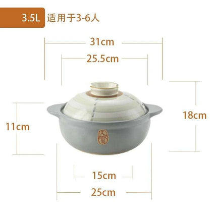 Authentic Japanese Clay Cookware Set for Exquisite Home Cooking - Très Elite