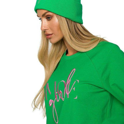 Autumn Chic Embroidered Knit Beanie - Très Elite
