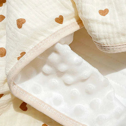 Autumn Comfort Fleece Baby Swaddle and Quilt Blanket - Très Elite