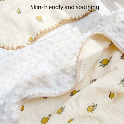 Autumn Comfort Fleece Baby Swaddle and Quilt Blanket - Très Elite
