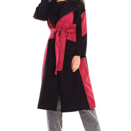 Autumn Elegance Suede Long-Line Women's Coat - Très Elite