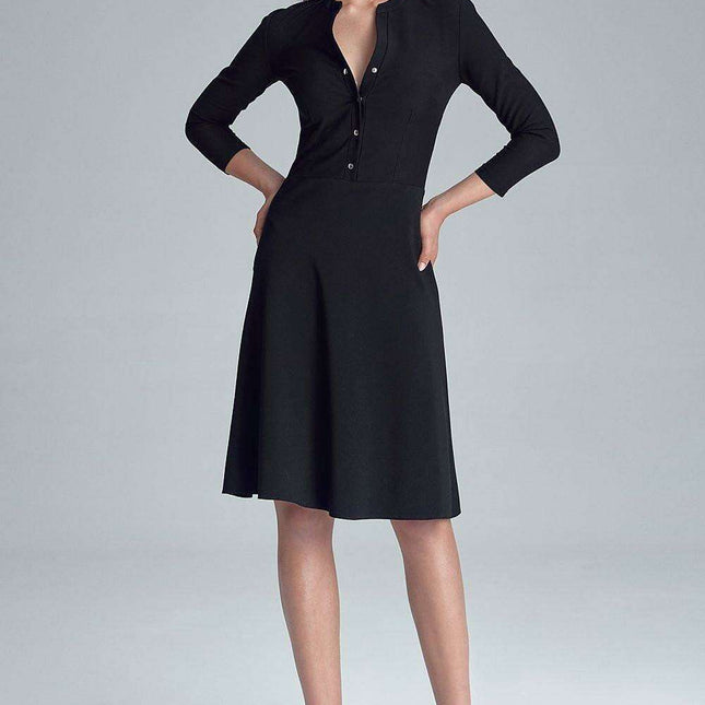 Autumn Office Chic Dress for Modern Professional Women