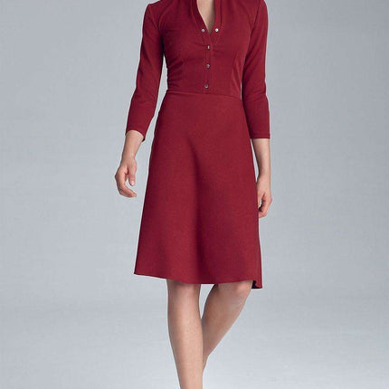 Autumn Office Chic Dress for Modern Professional Women - Très Elite