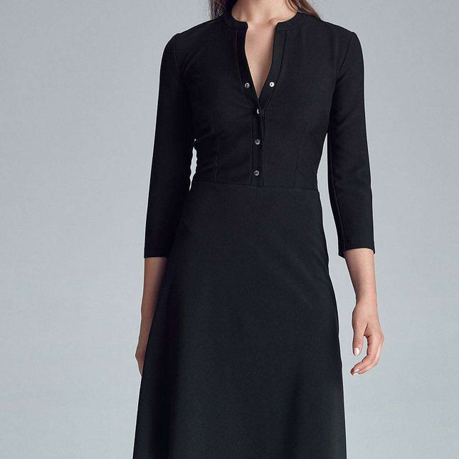 Autumn Office Chic Dress for Modern Professional Women