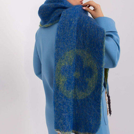 Autumn Striped Shawl with Elegant Tassels – Versatile Women’s Wrap - Très Elite