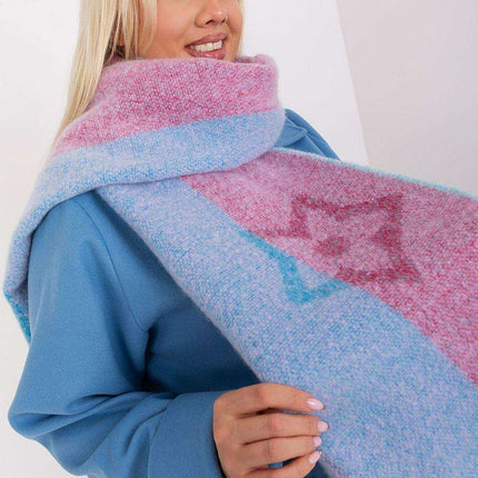 Autumn Striped Shawl with Elegant Tassels – Versatile Women’s Wrap - Très Elite