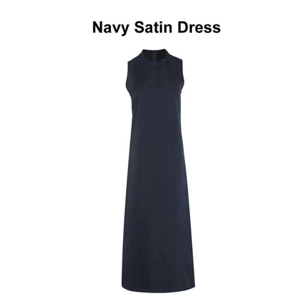 Autumn-Winter Women's Cableknit Sweater and Satin Dress in Five Colors - Très Elite