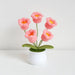 Handcrafted Korean Wool Sunflower Arrangement for Chic Home Elegance