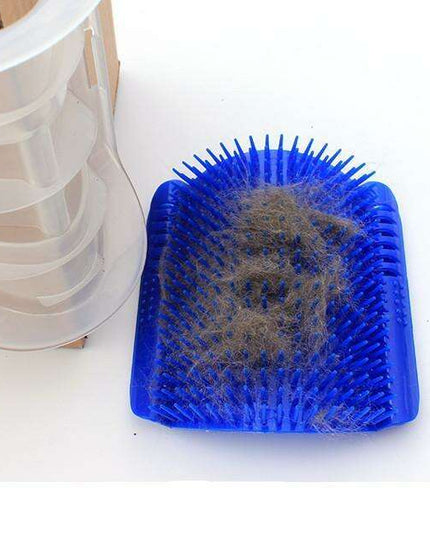 Ultimate Pet Grooming and Relaxation Set with Catnip - Simple Setup for a Fur-Free Space