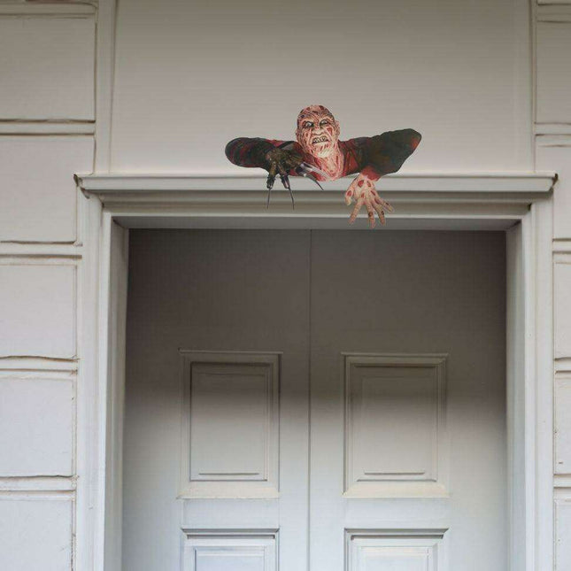 Freddy Krueger Haunted Iron Wall Hanging for Halloween Decor