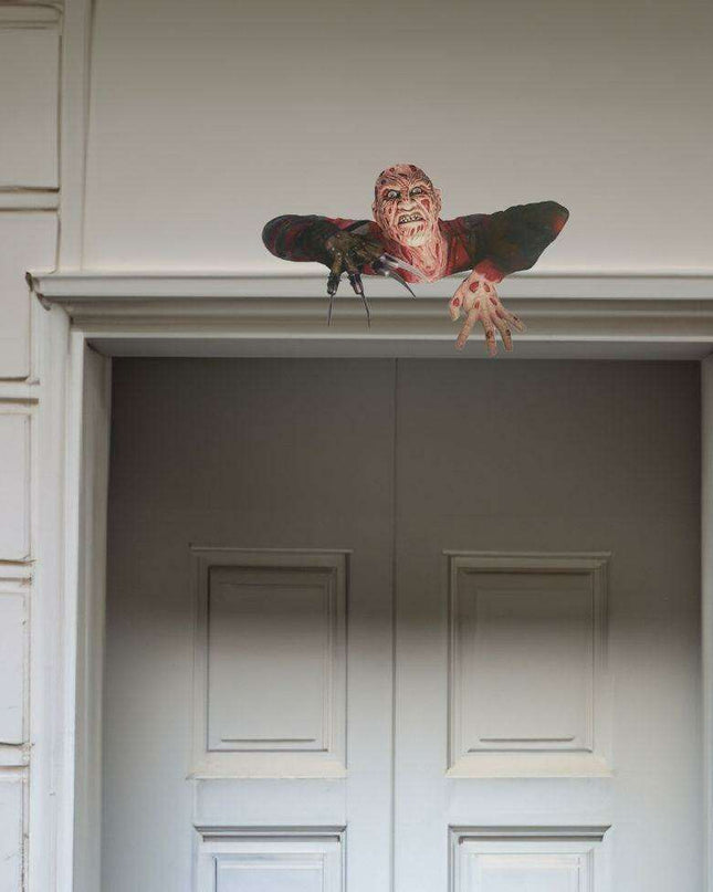 Freddy Krueger Haunted Iron Wall Hanging for Halloween Decor