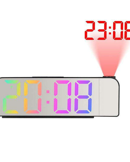 LED Digital Alarm Clock with Time Projection Function