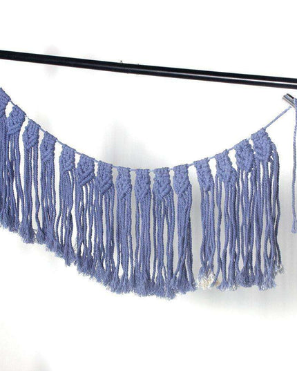 Bohemian Cotton Woven Wall Hanging: Chic Home Accent for Stylish Interiors
