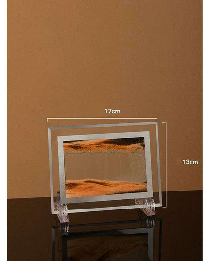 Mesmerizing 3D Glass Quicksand Art for a Tranquil Environment