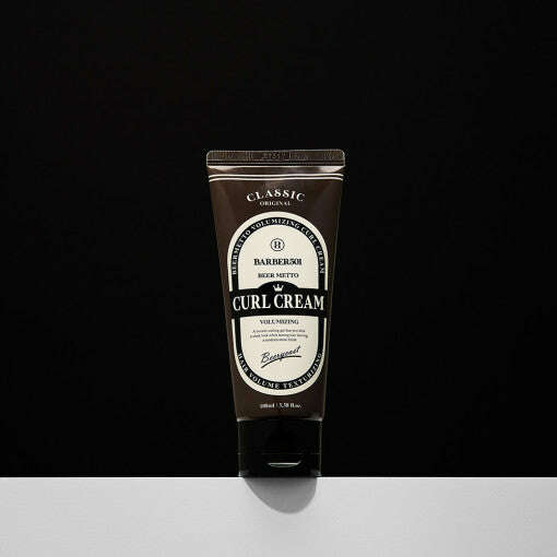 BARBER501 BEER METTO VOLUMIZING CURL CREAM 100ml - Très Elite
